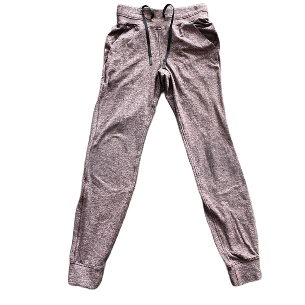 Sz2 Lululemon Ready to Rulu Pant in Heathered Spanish Rose/Black VGUC